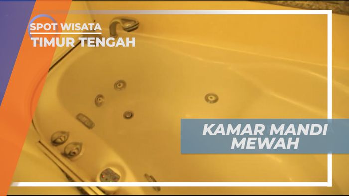 Fasilitas Kamar Mandi Kapal Pesiar, Layaknya Hotel Bintang Lima, Timur Tengah