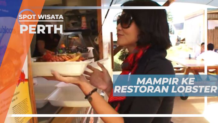 Santap Lobster Lezat Tepi Pantai, Perth