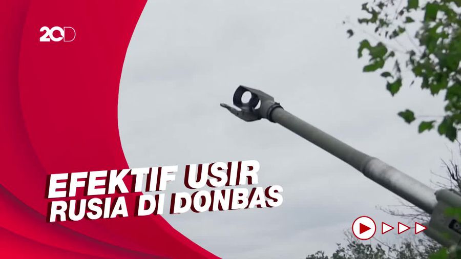 Tentara Ukraina Mulai Terbiasa Gunakan Howitzer M-777