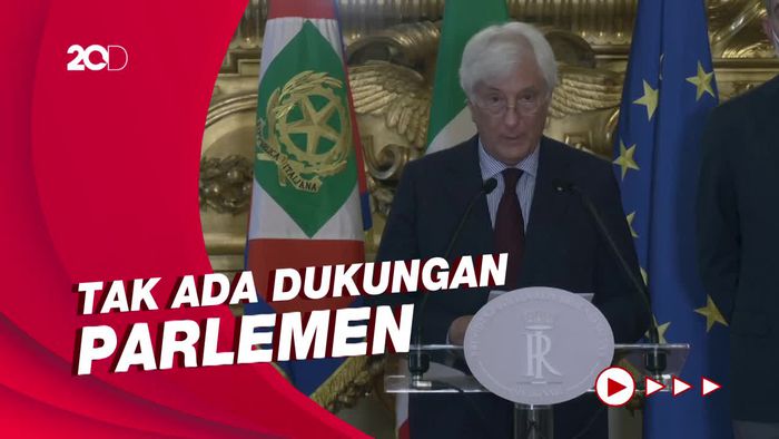 Koalisi Pemerintahan Runtuh, PM Italia Mario Draghi Mundur!