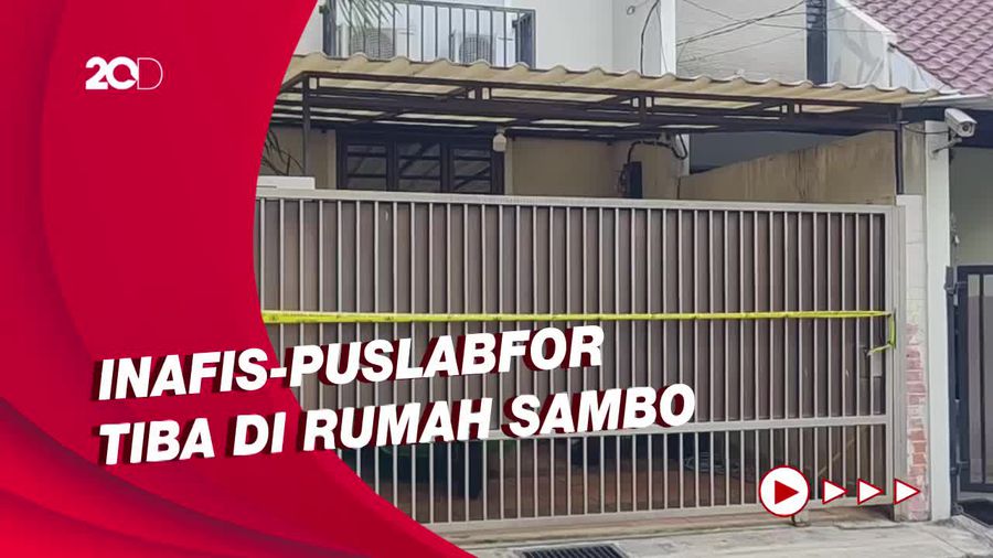 Polisi Gelar Prarekonstruksi Penembakan Brigadir J di Rumah Sambo