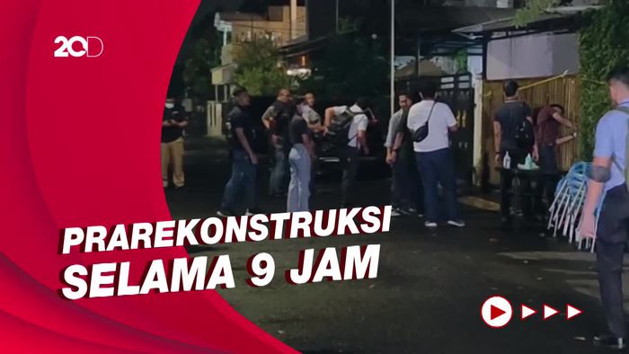 Prarekonstruksi Tewasnya Brigadir J Beres Usai 9 Jam 