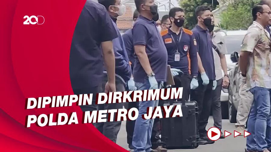 Bawa Koper Hitam, Tim Inafis-Puslabfor Sisir Rumah Irjen Ferdy Sambo