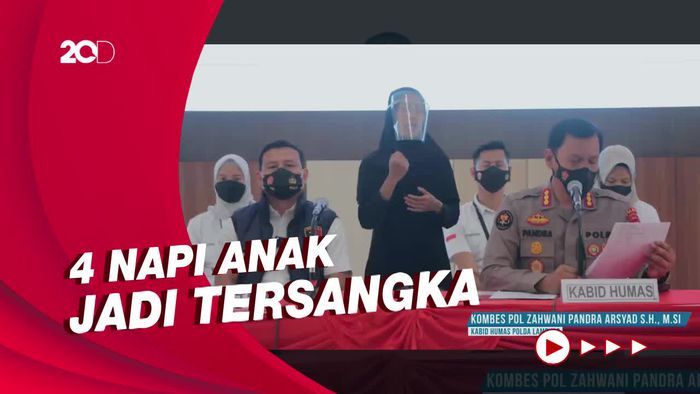 Polisi Ungkap Peran 4 Tersangka Penganiayaan Napi Anak di Lampung