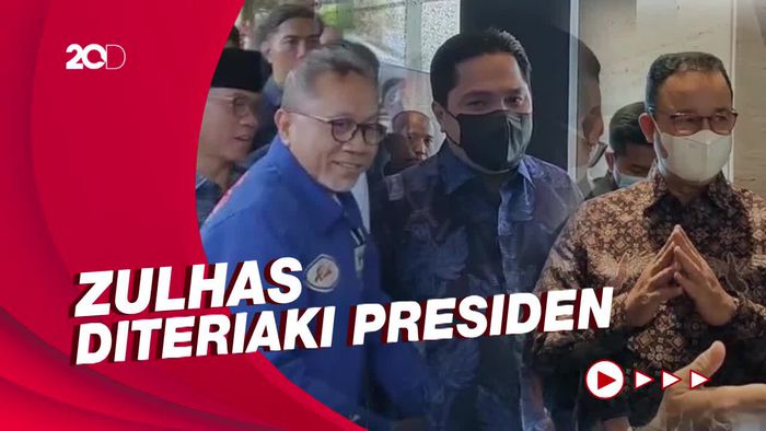 Anies-Erick Thohir Hadiri Pelantikan DPP BM PAN