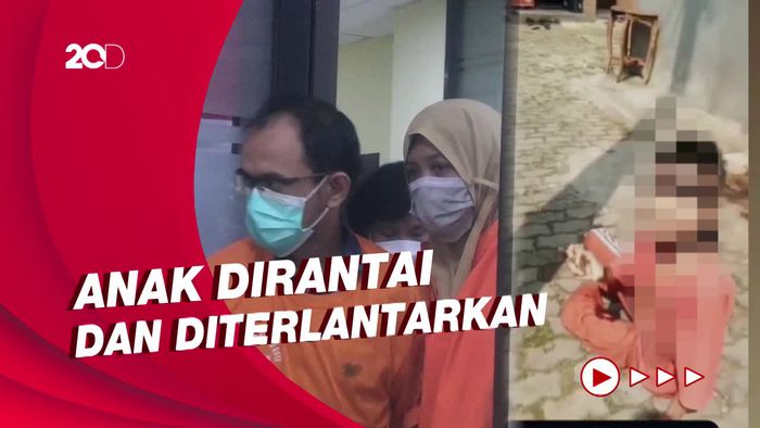Polisi Tetapkan Orang Tua yang Rantai Anaknya di Bekasi Jadi Tersangka