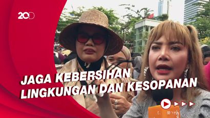 Irma Darmawangsa dan Elly Sugigi Beri Pesan Ke Anak Tongkrongan Sudirman