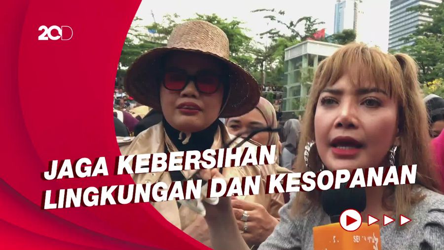 Irma Darmawangsa dan Elly Sugigi Beri Pesan Ke Anak Tongkrongan Sudirman