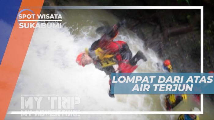 Curug Bibijilan, Sensasi Seru Melompat ke Pusaran Air Terjun, Sukabumi