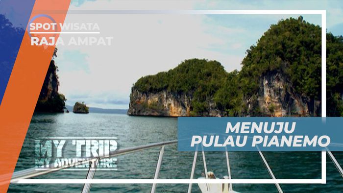 Pianemo, Menikmati Perjalanan Membelah Lautan Menuju Pulau Karang, Raja Ampat