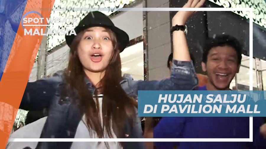 Merasakan Dinginnya Hujan Salju di Dalam Mall, Malaysia