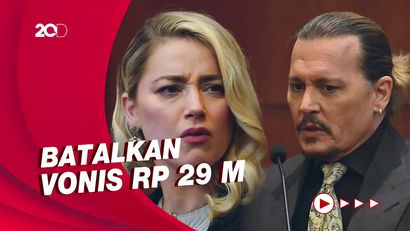 Tak Mau Kalah dari Amber Heard, Johnny Depp Juga Ajukan Banding