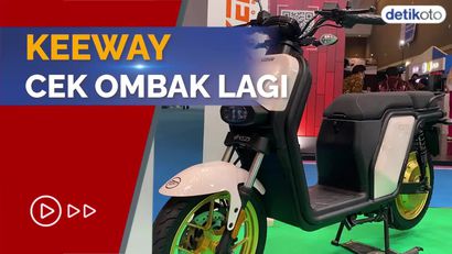 Mirip Honda Zoomer, Keeway Luncurkan Citi Ezi di PEVS 2022