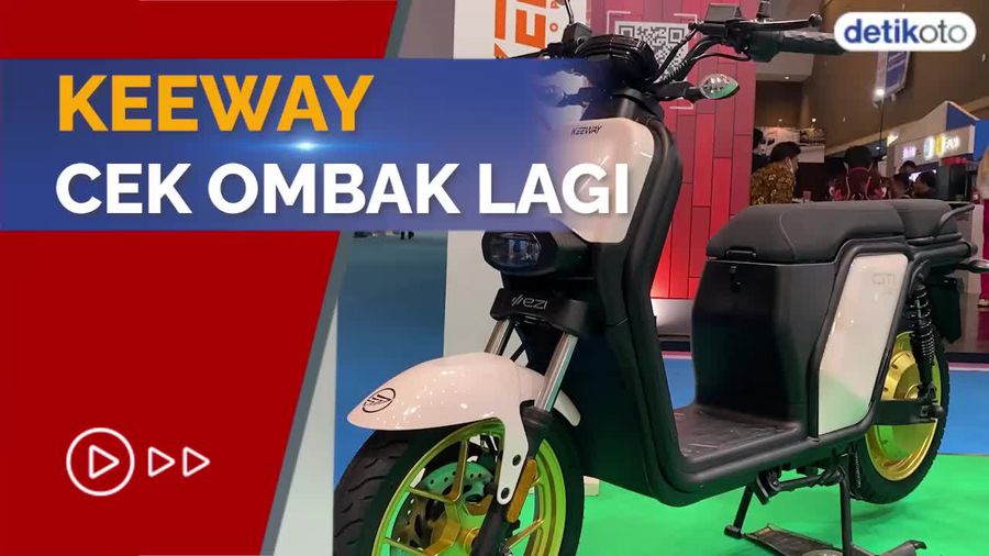 Mirip Honda Zoomer, Keeway Luncurkan Citi Ezi di PEVS 2022