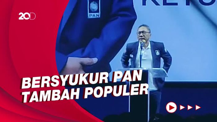 Ungkapan Syukur Zulhas Dilaporkan ke Bawaslu: PAN Tambah Populer