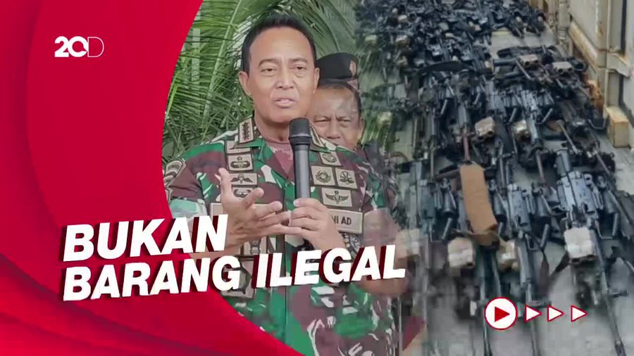 Panglima TNI Ungkap Kontainer Disegel Pelabuhan Panjang Berisi 618 Senjata