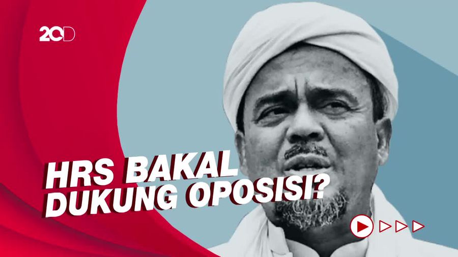HRS Diprediksi Bakal Dukung Parpol yang Berseberangan dengan PDIP