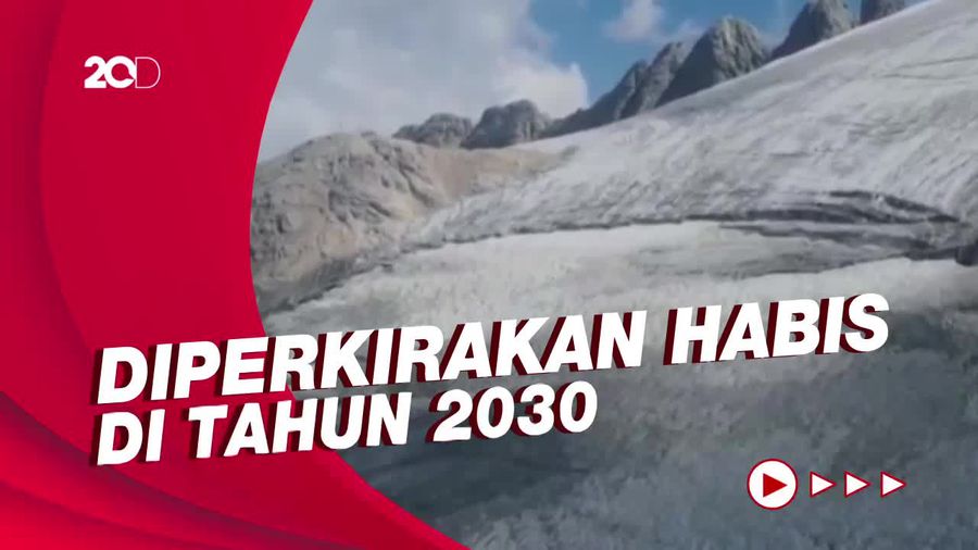 Lapisan Es di Pegunungan Alpen Mencair Drastis
