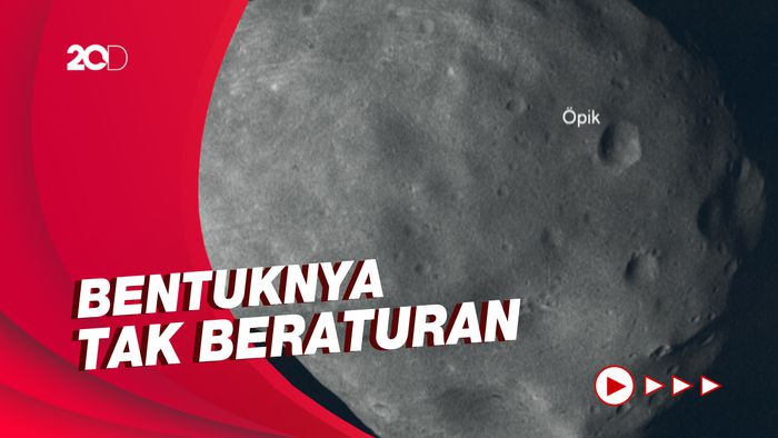 China Pamerkan Potret Resolusi Tinggi dari Phobos Mars