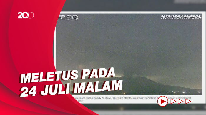Gunung Sakurajima Jepang Erupsi, Evakuasi Diperlukan