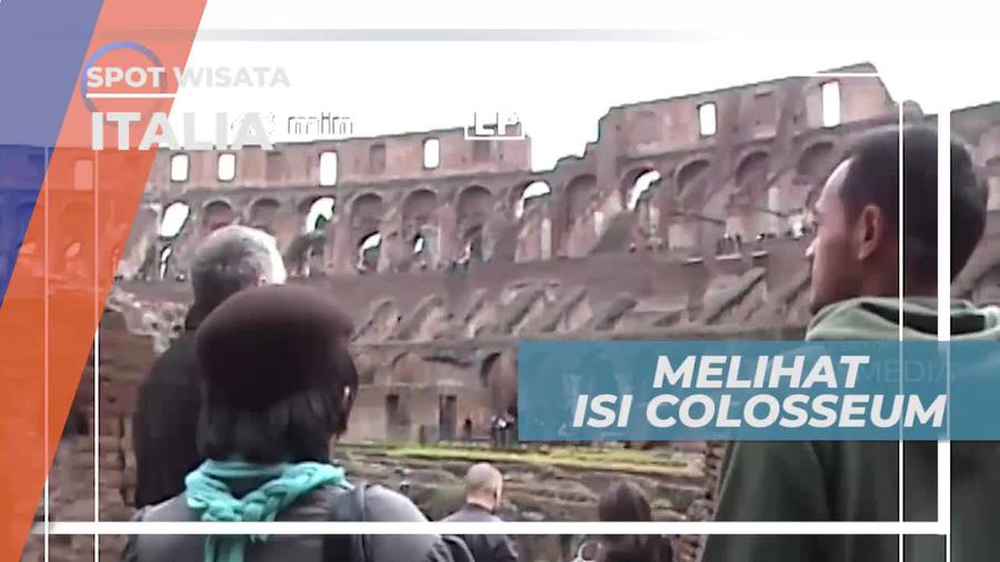 Melihat Dari Dekat Isi Colosseum, Italia