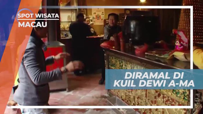 Bentuk Penghormatan di Kuil Dewi A-Ma Macau