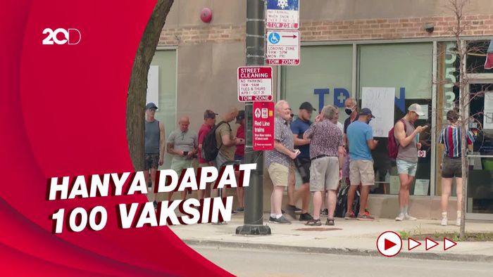 Antrean Panjang, Chicago Kekurangan Pasokan Vaksin Cacar Monyet
