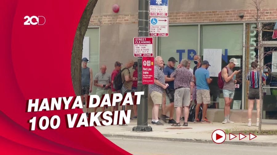 Antrean Panjang, Chicago Kekurangan Pasokan Vaksin Cacar Monyet