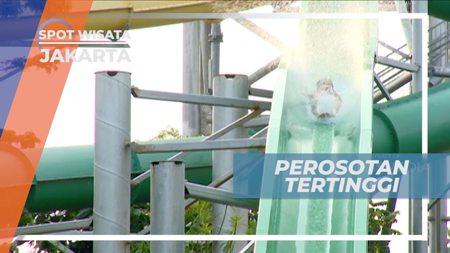 Pacu Adrenalin, Mencoba Sensasi Wahana Perosotan Tertinggi, Jakarta