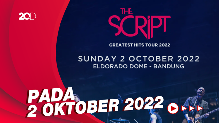 Siap-siap! The Script Bakal Guncang Bandung