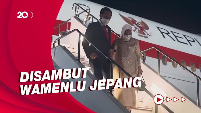 Terbang dari Beijing, Presiden RI Jokowi Kini Tiba di Tokyo