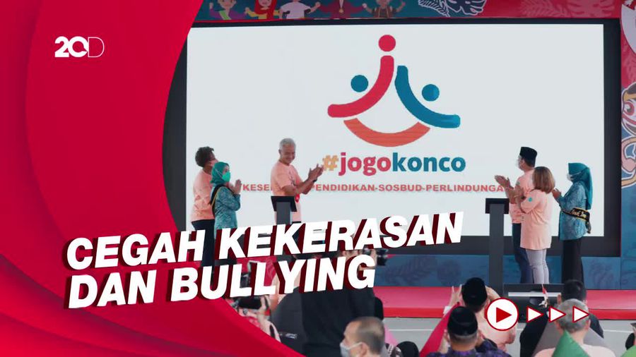 Ganjar Luncurkan Aplikasi Jogo Konco, Cegah Kekerasan Anak