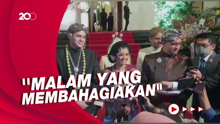 Ucap Syukur Anies atas Resepsi Pernikahan Putrinya 