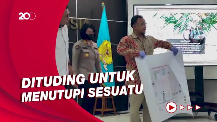 Viral Lipatan Kertas di Konferensi Pers Kasus Brigadir J, Apa Isinya?