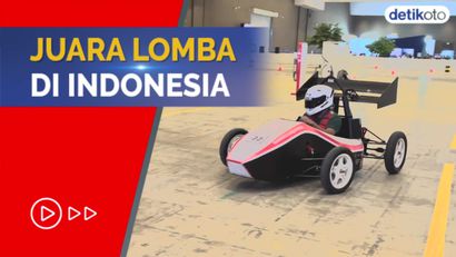  Mobil Balap Listrik Karya Anak UGM Melantai di PEVS 2022