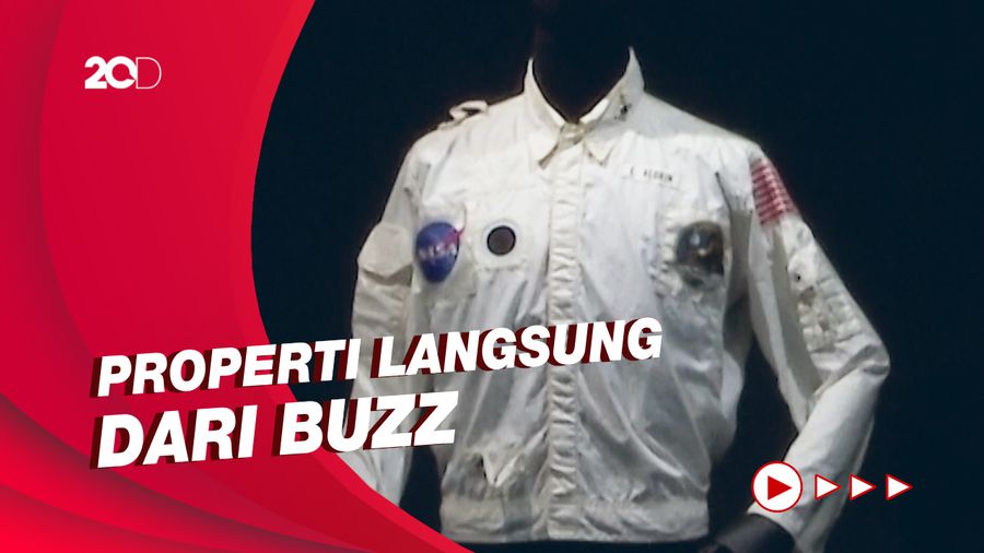 Lelang Jaket Astronaut Buzz Aldrin saat ke Bulan Tembus Rp 41 M