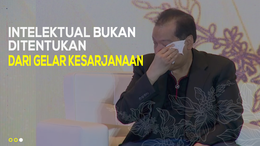 Momen Haru Saat CT Bicara Intelektual dan Gelar Sarjana