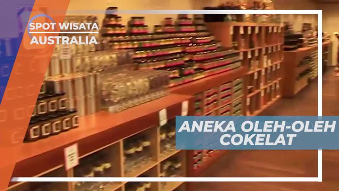 Aneka Jenis Cokelat di Chocolate Factory Australia