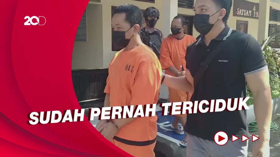 Polisi Ringkus 2 Residivis Pengedar Sabu di Jembrana 