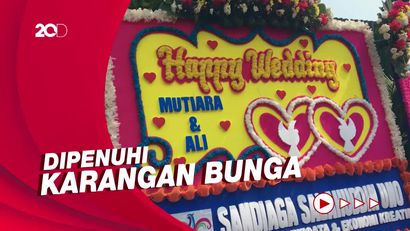 Suasana Resepsi Pernikahan Putri Anies Baswedan