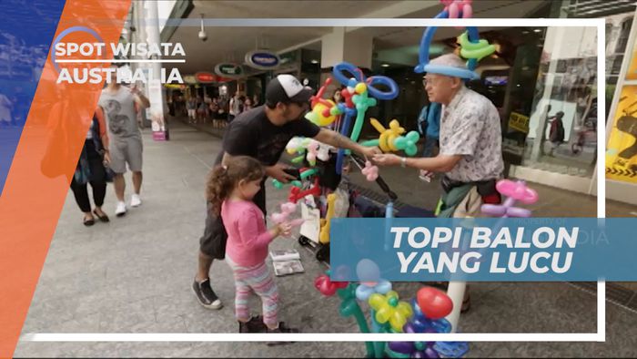Penjual Balon Unik Jalanan, Australia