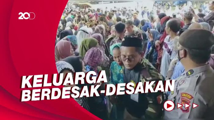 Tangis Haru Warnai Penjemputan Kedatangan Jemaah Haji di Sidrap
