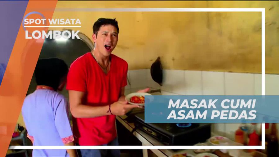 Memasak Cumi Asam Pedas, Hidangan Lezat di Lombok