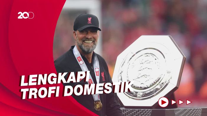 Akhirnya Klopp Rasakan Juara Community Shield