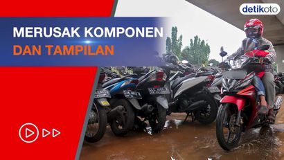 Perhatian! Motor Sebaiknya Tak Diparkir di Bawah Terik Matahari Lho