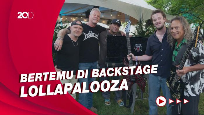 Momen Metallica Hadiahi Aktor Stranger Things Gitar Epik!