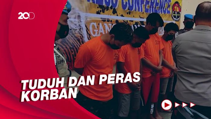 Pura-pura Jadi Polisi, 4 Pria di Sleman Peras-Tuduh Orang Pelaku Klitih