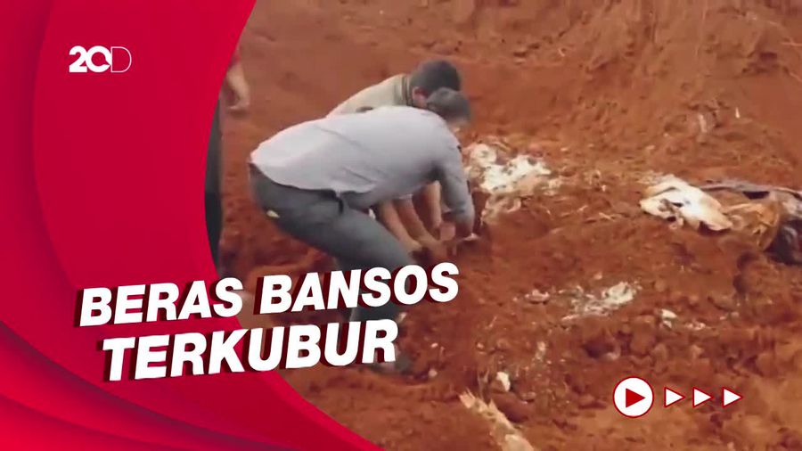 Sederet Fakta soal Penemuan Beras Bansos Terkubur di Depok