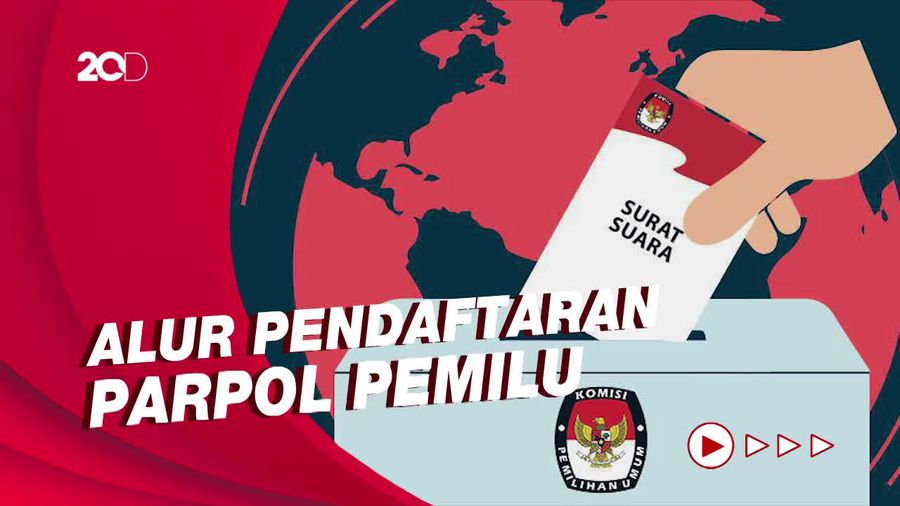 Begini Alur Pendaftaran Calon Parpol Peserta Pemilu 2024