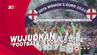 Timnas Inggris Kalahkan Jerman di Final Piala Eropa Putri 2022